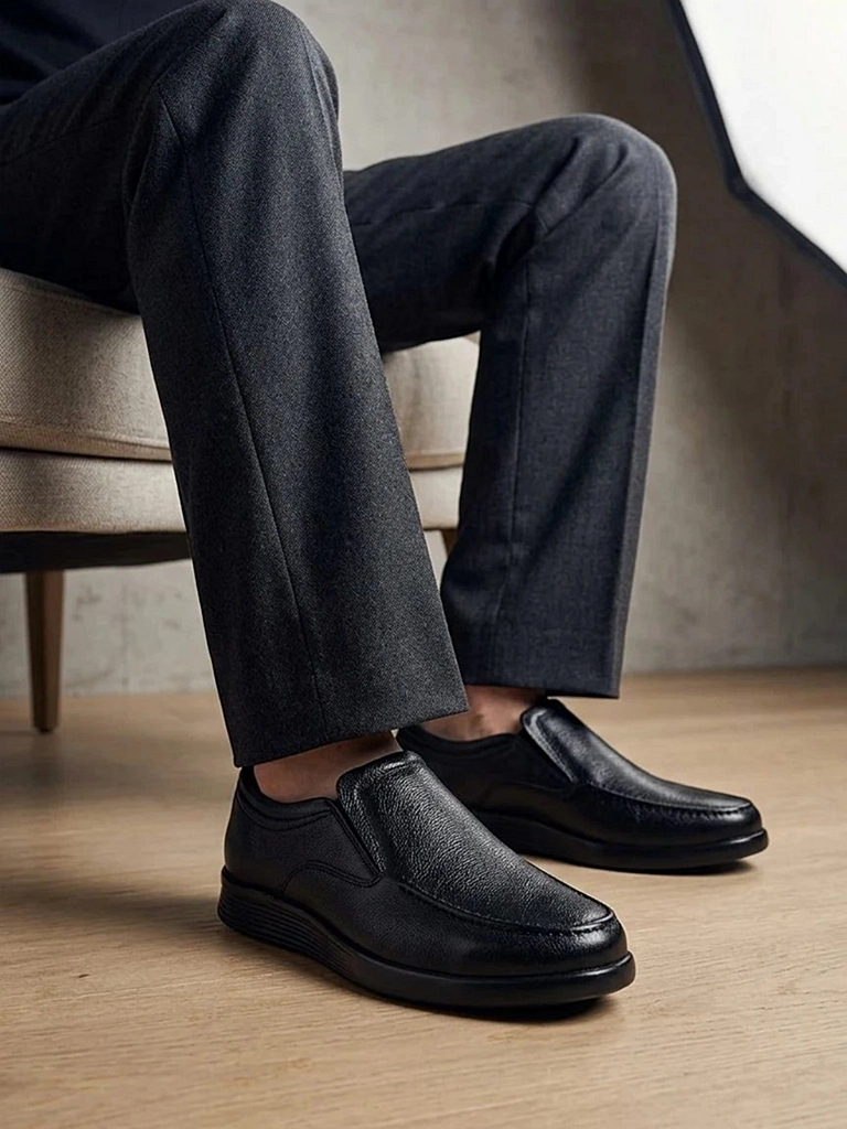 کفش طبی مردانه چرم s3011