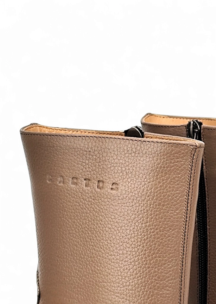 WS4014  بوت چرم زنانه