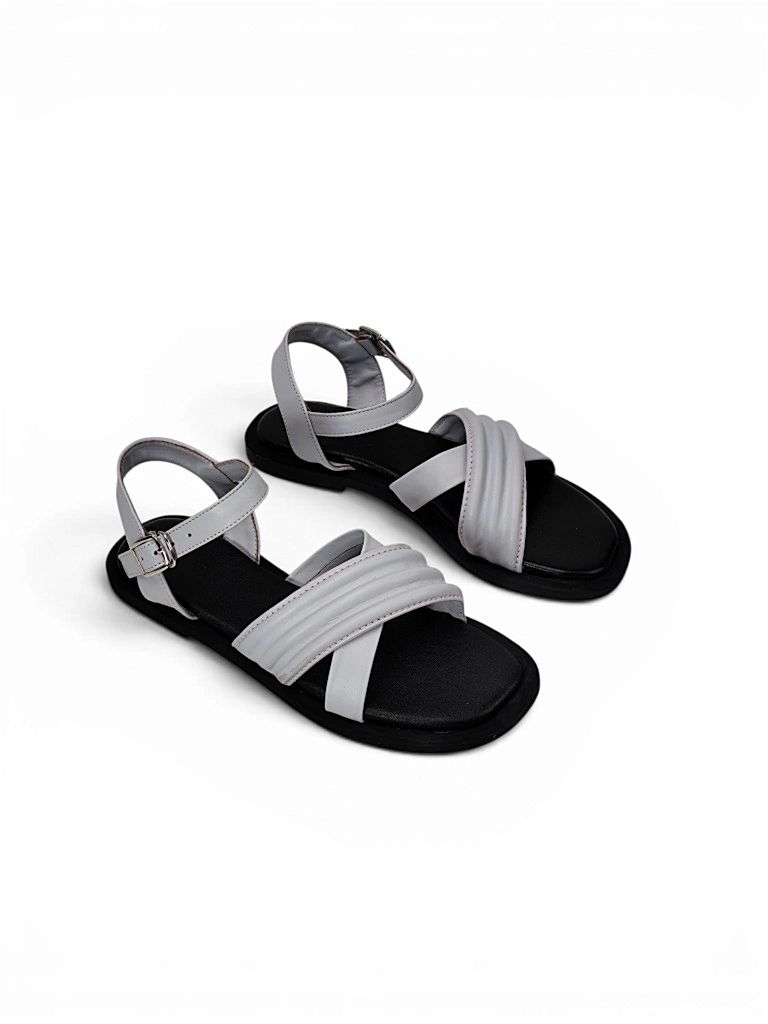 صندل زنانه چرم  ws51046