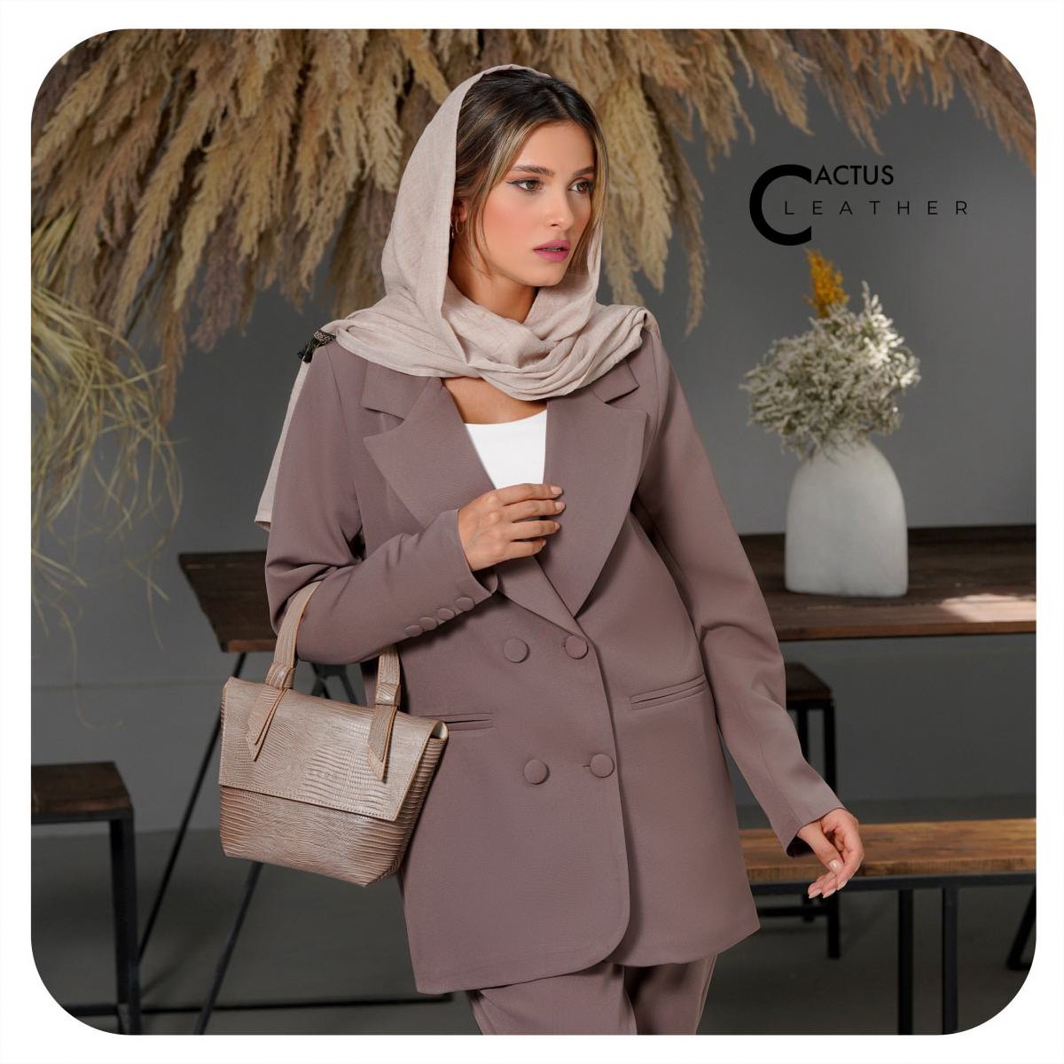 کیف دستی زنانه چرم WB4013