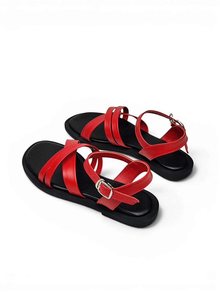 صندل زنانه چرم  ws51048