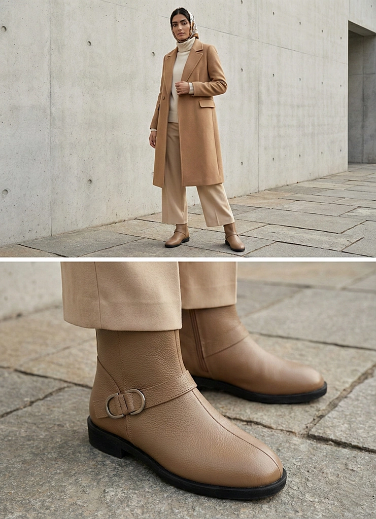 نیم بوت زنانه  ws4069