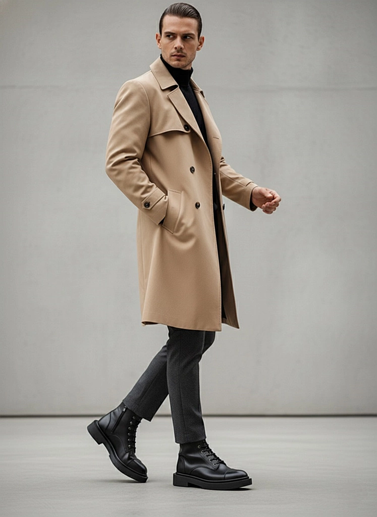 نیم بوت مردانه S4043