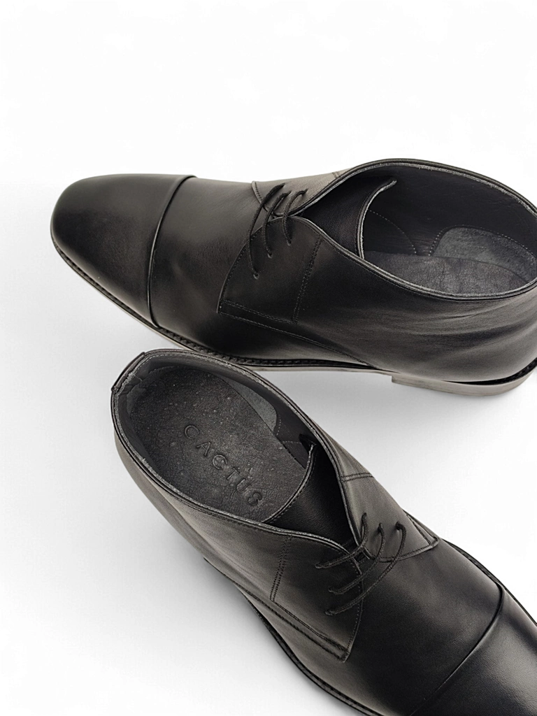 بوت چرم مردانه S4049