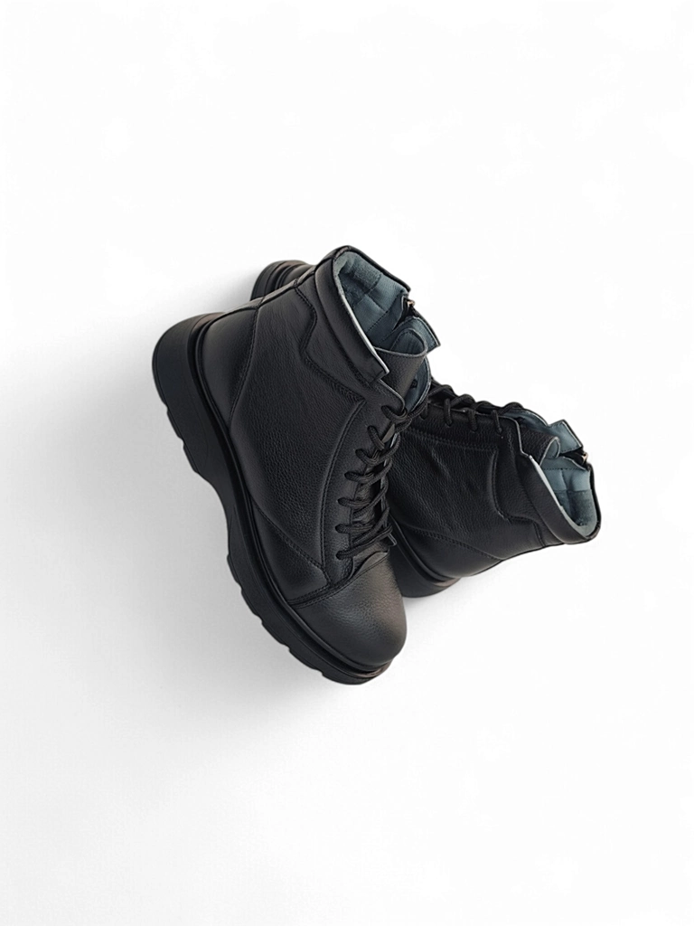 بوت چرم مردانه S4039