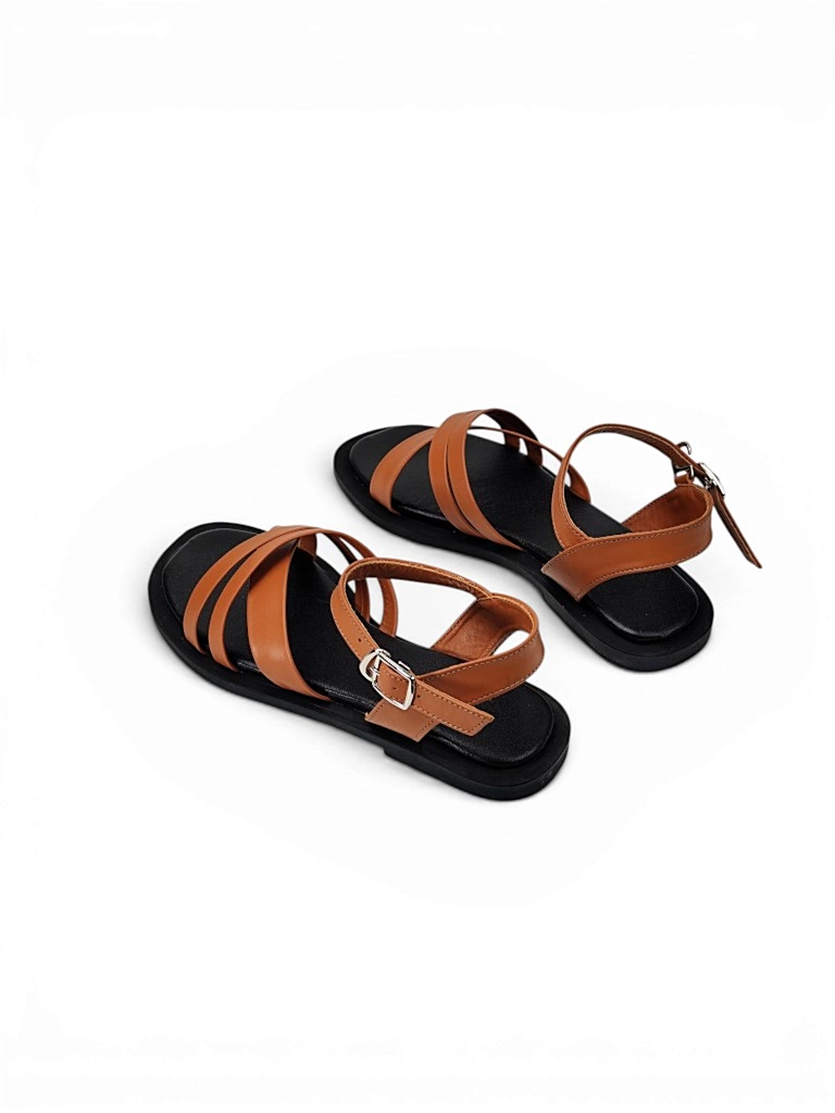 صندل زنانه چرم  ws51048