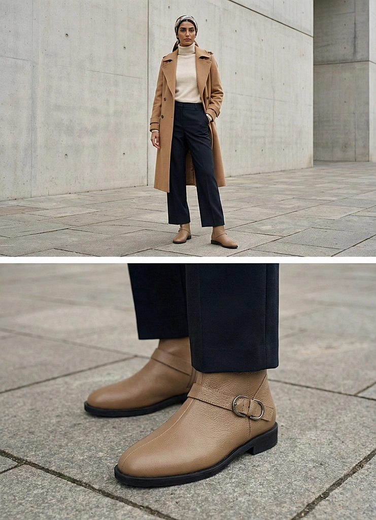 نیم بوت زنانه  ws4069