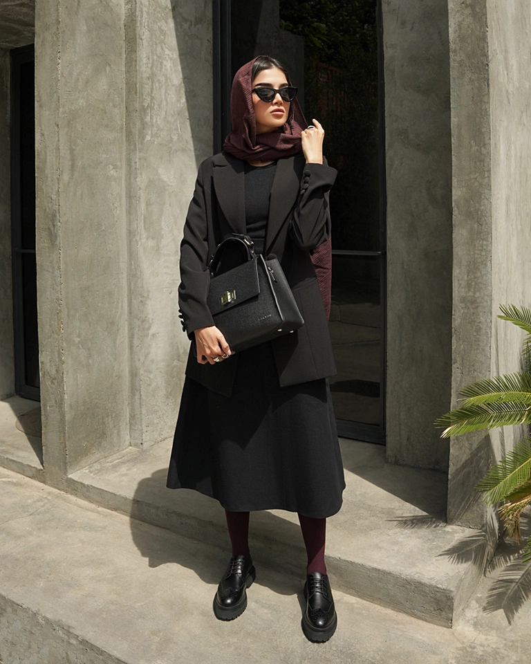 کفش اکسفورد زنانه چرم  Ws1052 