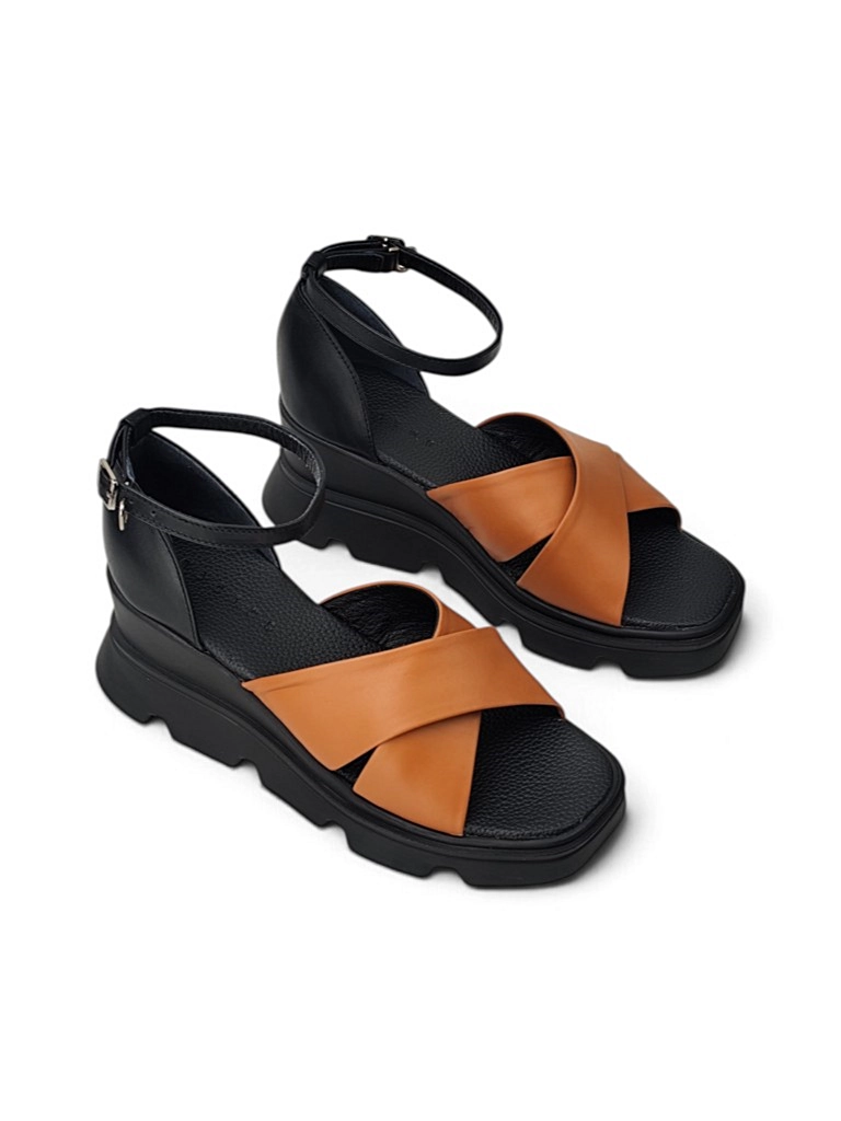 صندل زنانه چرم Ws51029