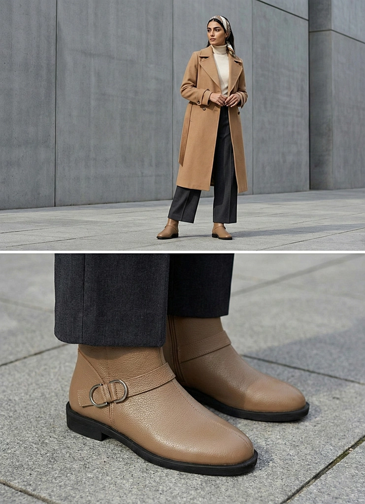 نیم بوت زنانه  ws4069