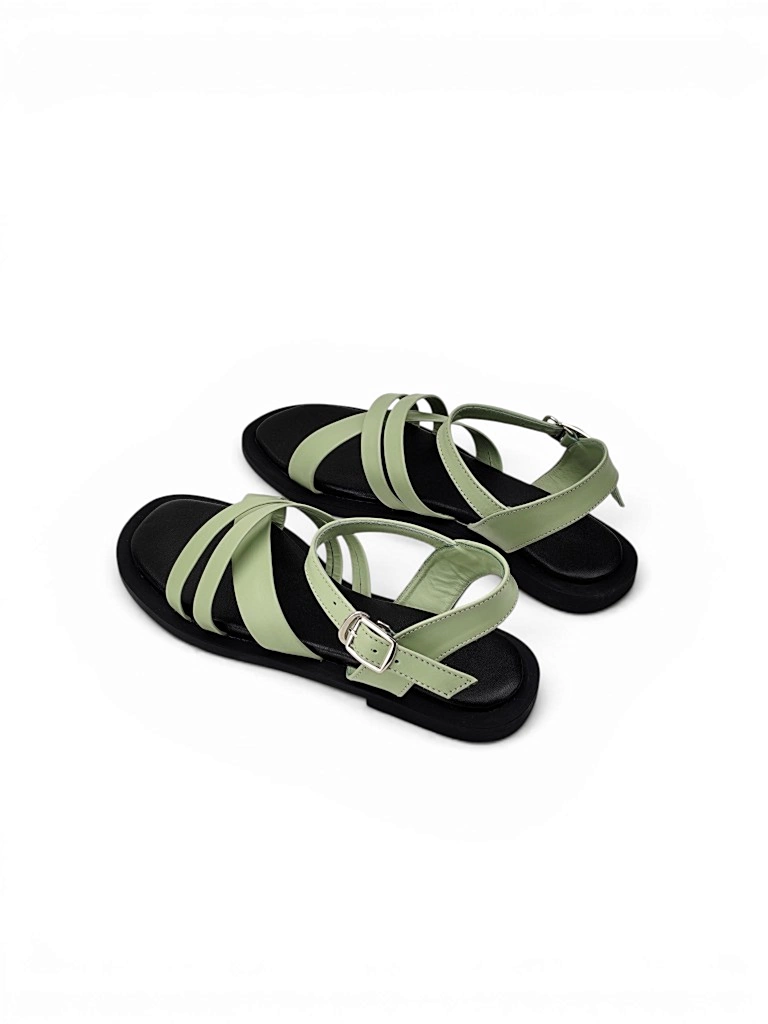 صندل زنانه چرم  ws51048